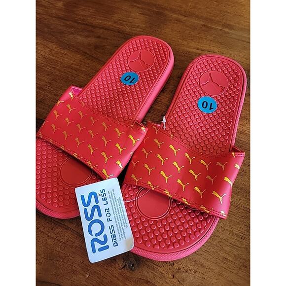 PUMA Women's Slides Size 10 Red - Picture 6 of 6